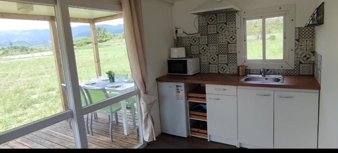 Bungalow Au Pied Du Luberon Saint-Martin-de-la-Brasque Extérieur photo